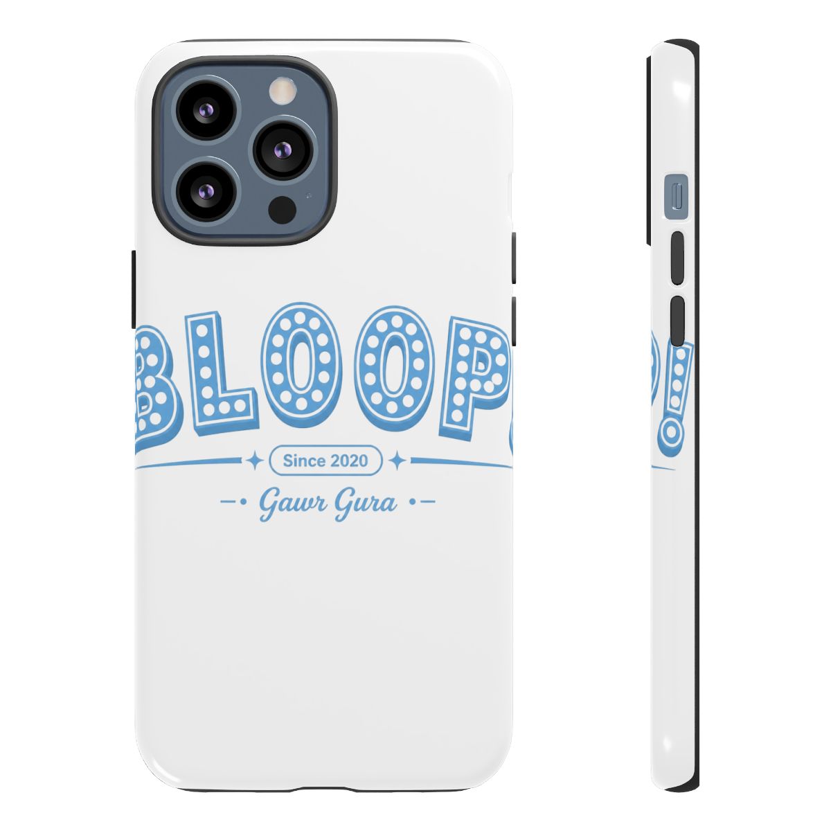 Gawr Gura & Hololive "Bloop!" Phone Case - alternate angle 2, merchandise
