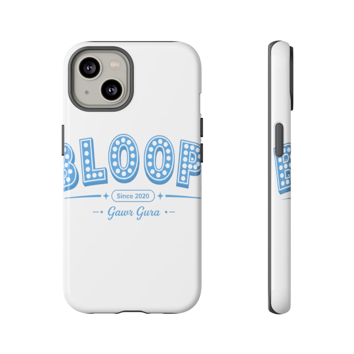 Gawr Gura & Hololive "Bloop!" Phone Case - alternate angle 3, merchandise