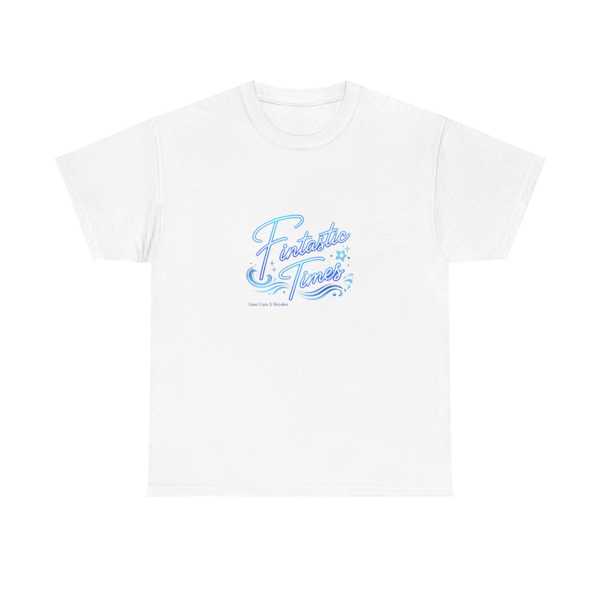 Gawr Gura & Hololive "Fintastic Times" Unisex Tee - Official T-Shirts merchandise
