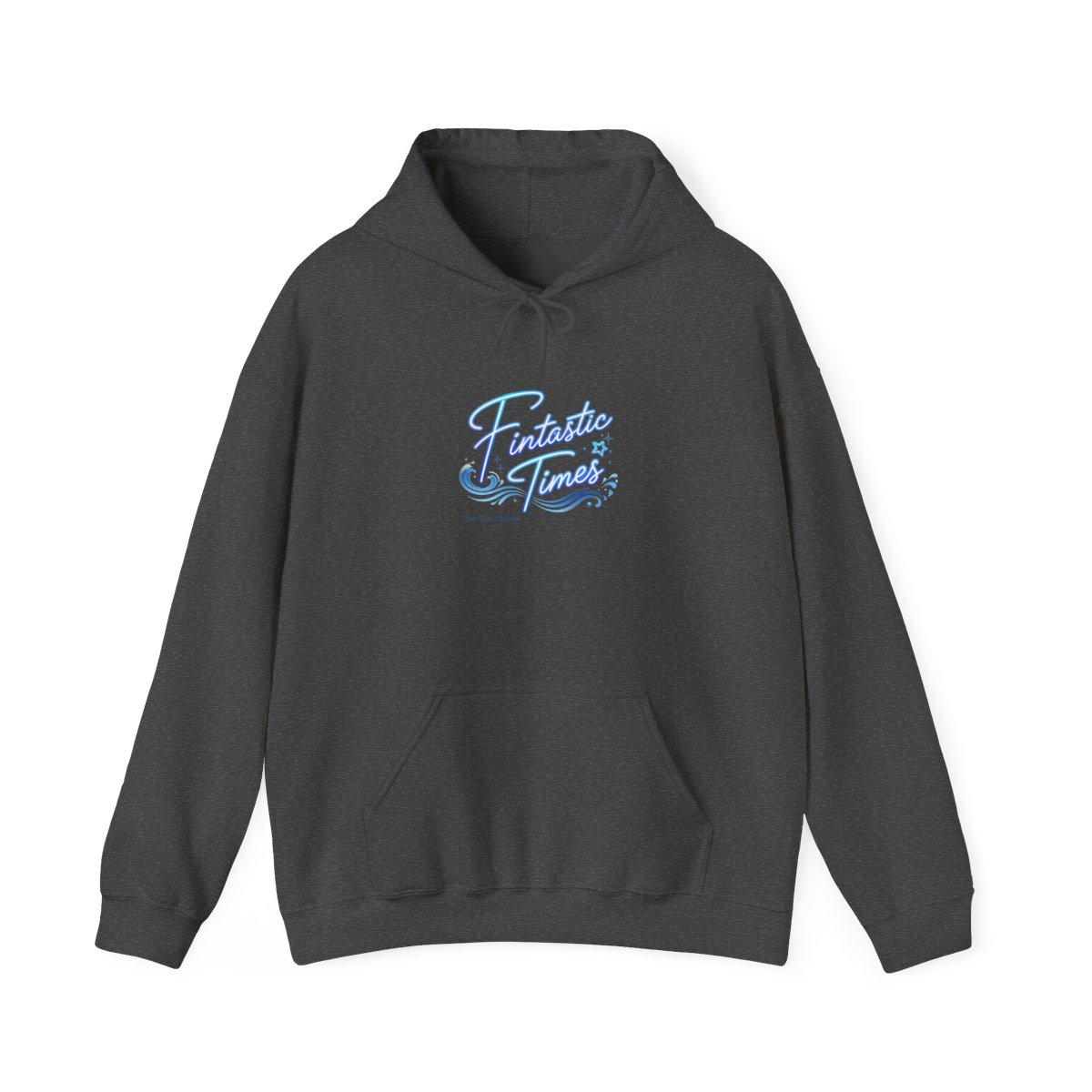 Gawr Gura & Hololive "Fintastic Times" Hoodie - alternate angle 4, merchandise