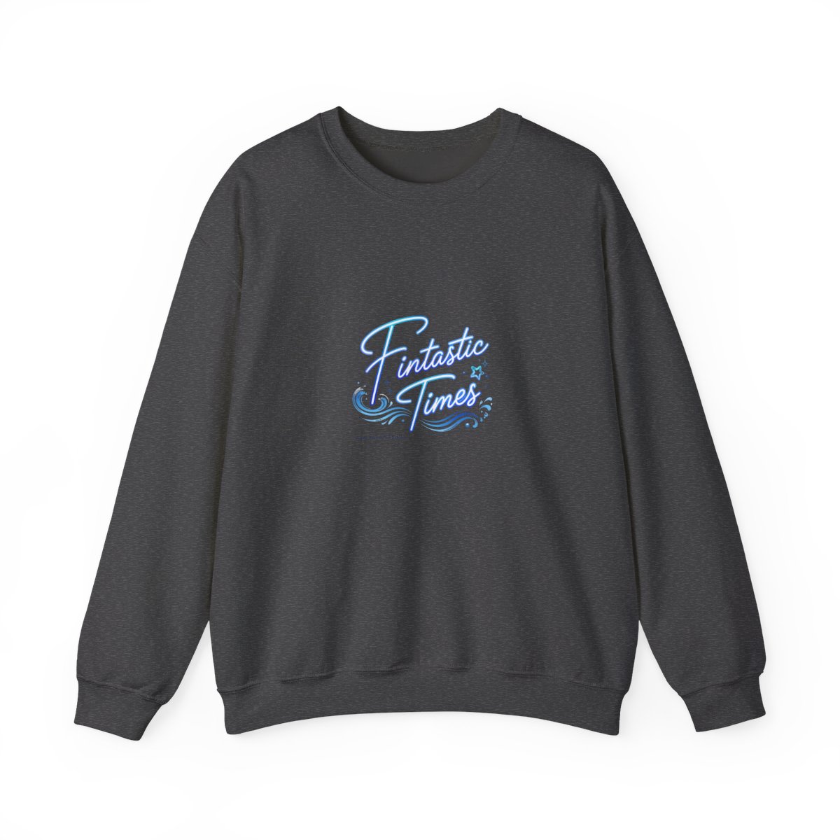 Gawr Gura & Hololive "Fintastic Times" Crewneck - alternate angle 4, merchandise