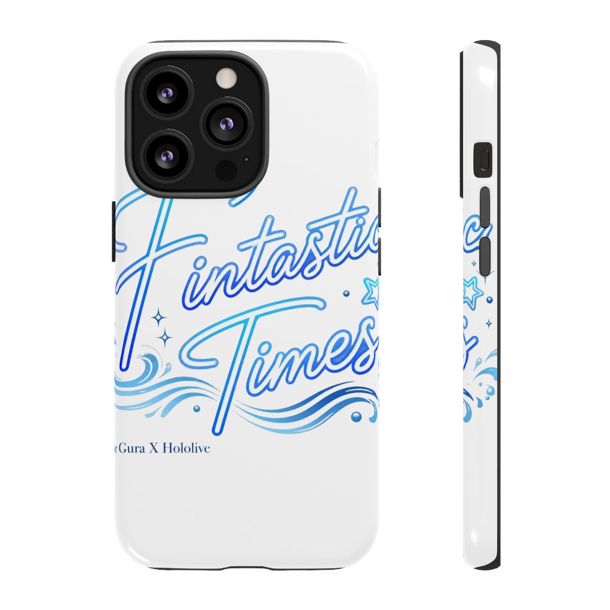 Gawr Gura & Hololive "Fintastic Times" Phone Case - alternate angle 1, merchandise