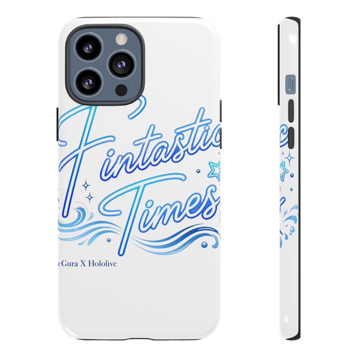 Gawr Gura & Hololive "Fintastic Times" Phone Case - alternate angle 2, merchandise
