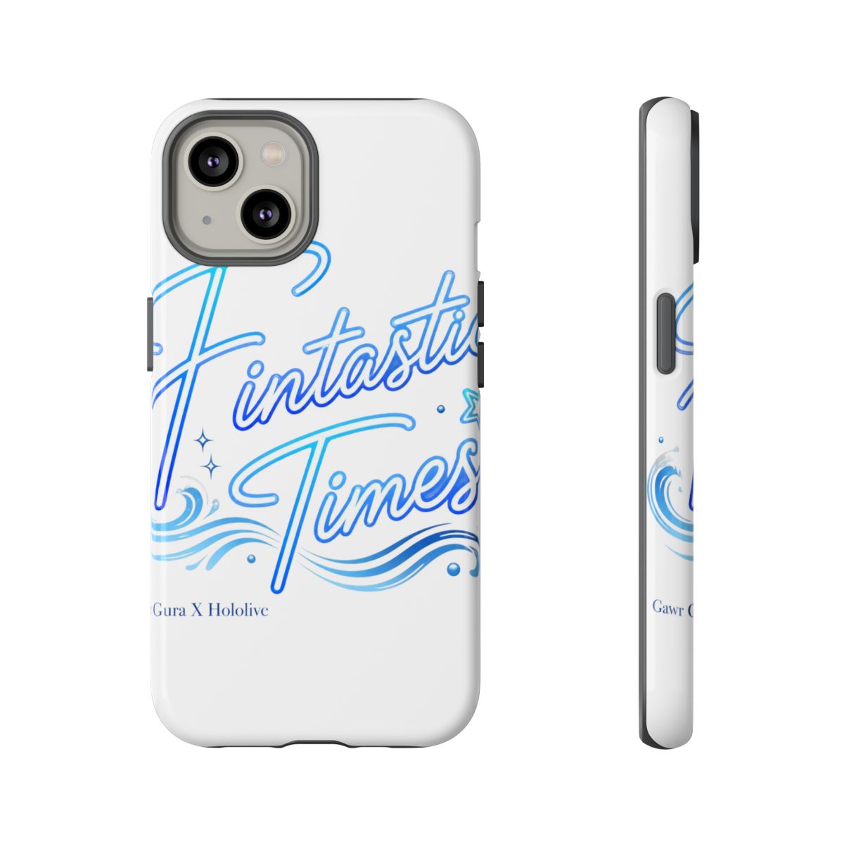 Gawr Gura & Hololive "Fintastic Times" Phone Case - alternate angle 3, merchandise