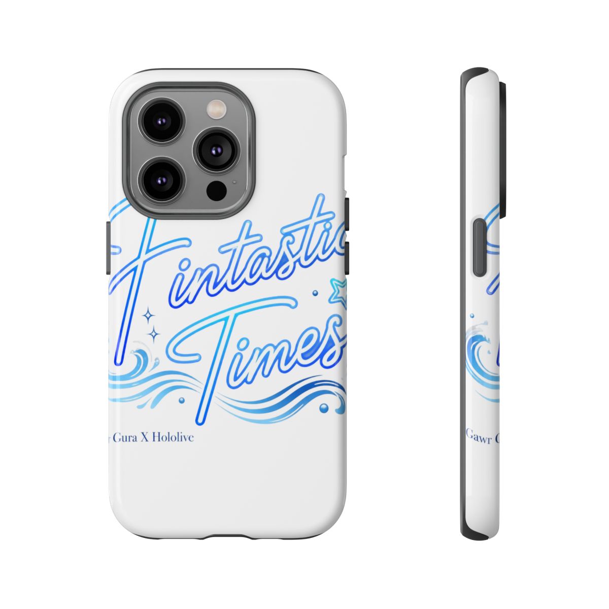 Gawr Gura & Hololive "Fintastic Times" Phone Case - alternate angle 4, merchandise
