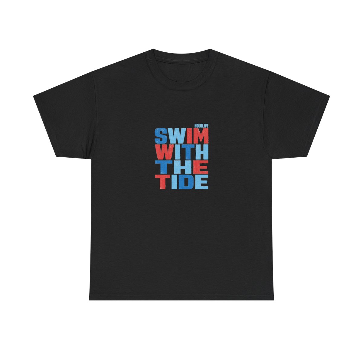 Gawr Gura & Hololive "Swim With the Tide" Unisex Tee