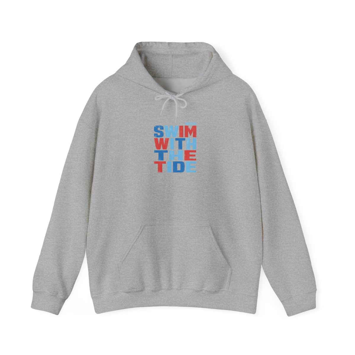 Gawr Gura & Hololive "Swim With the Tide" Hoodie - alternate angle 4, merchandise