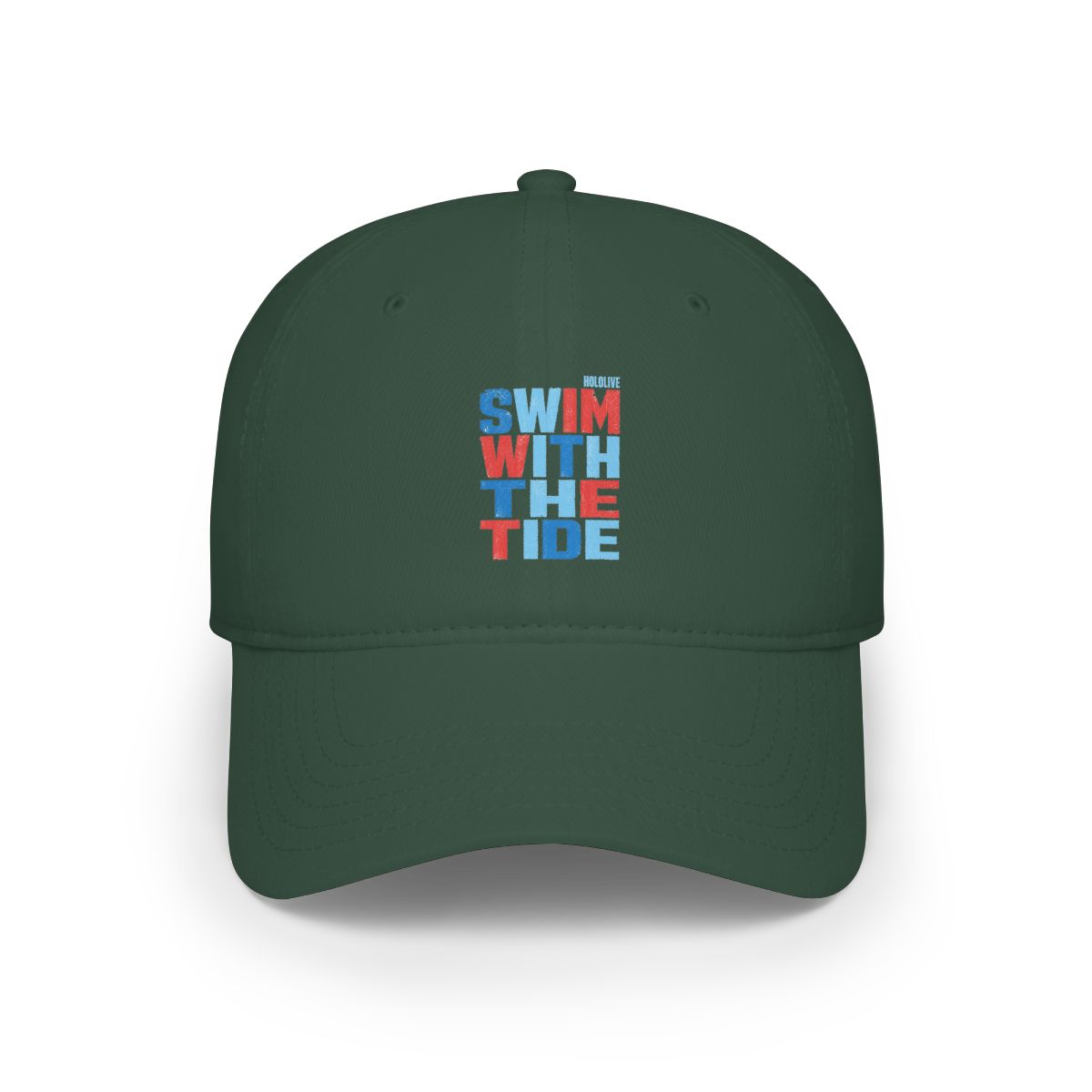 Gawr Gura & Hololive "Swim With the Tide" Hat - alternate angle 4, merchandise