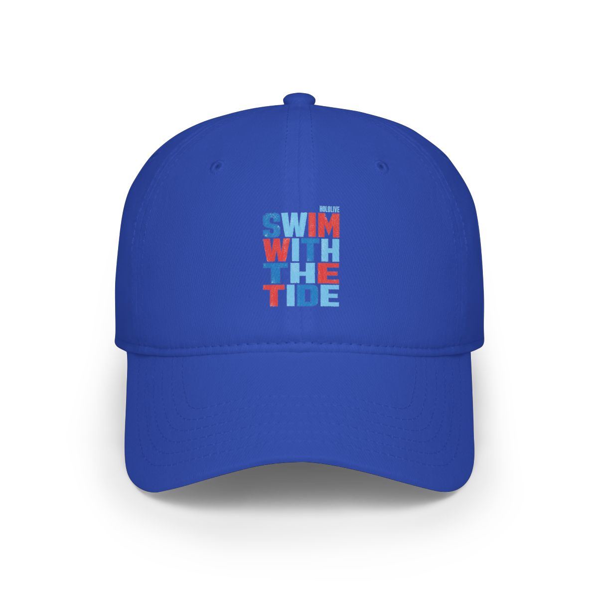 Gawr Gura & Hololive "Swim With the Tide" Hat - alternate angle 5, merchandise