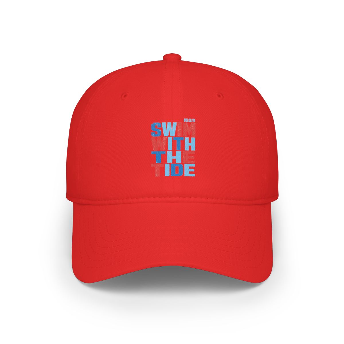Gawr Gura & Hololive "Swim With the Tide" Hat - Official Hats & Caps merchandise