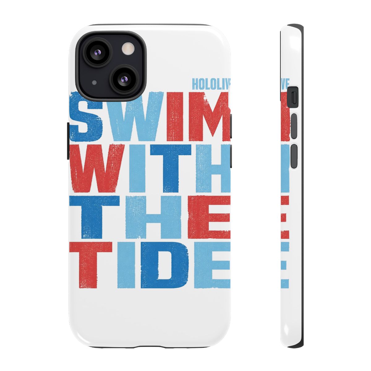 Gawr Gura & Hololive "Swim With the Tide" Phone Case