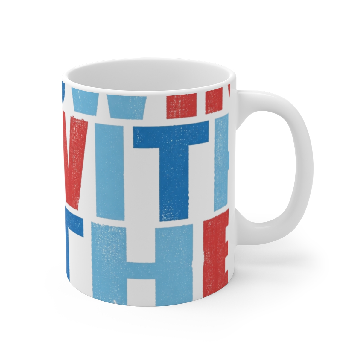 Gawr Gura & Hololive "Swim With the Tide" White Mug