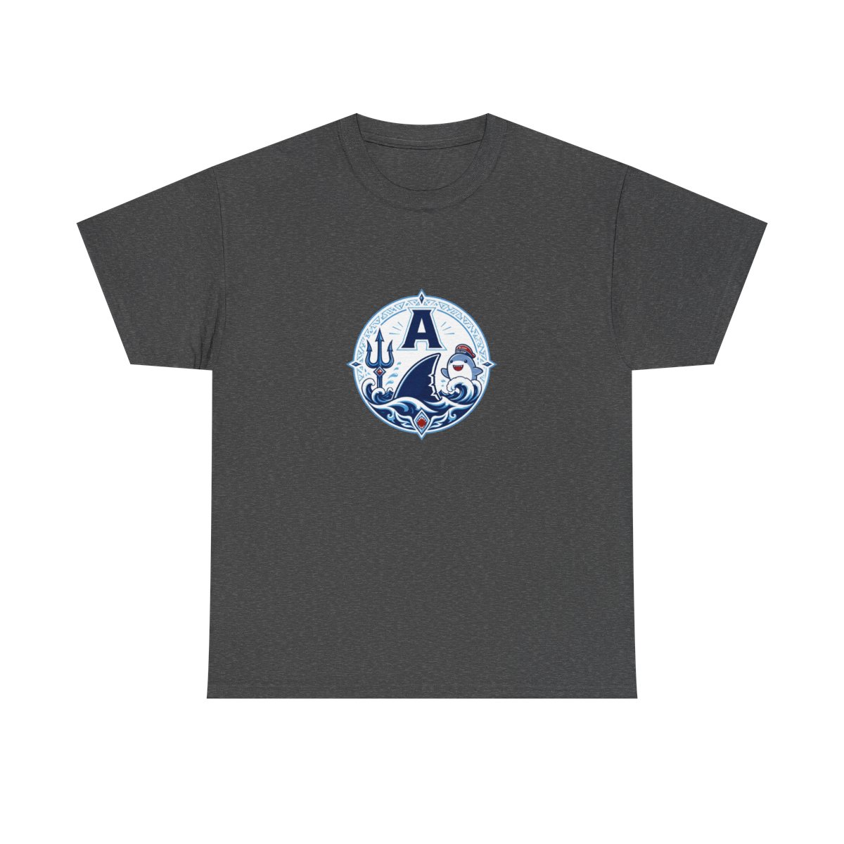 Gawr Gura & Hololive "Design 1" Unisex Tee - alternate angle 2, merchandise