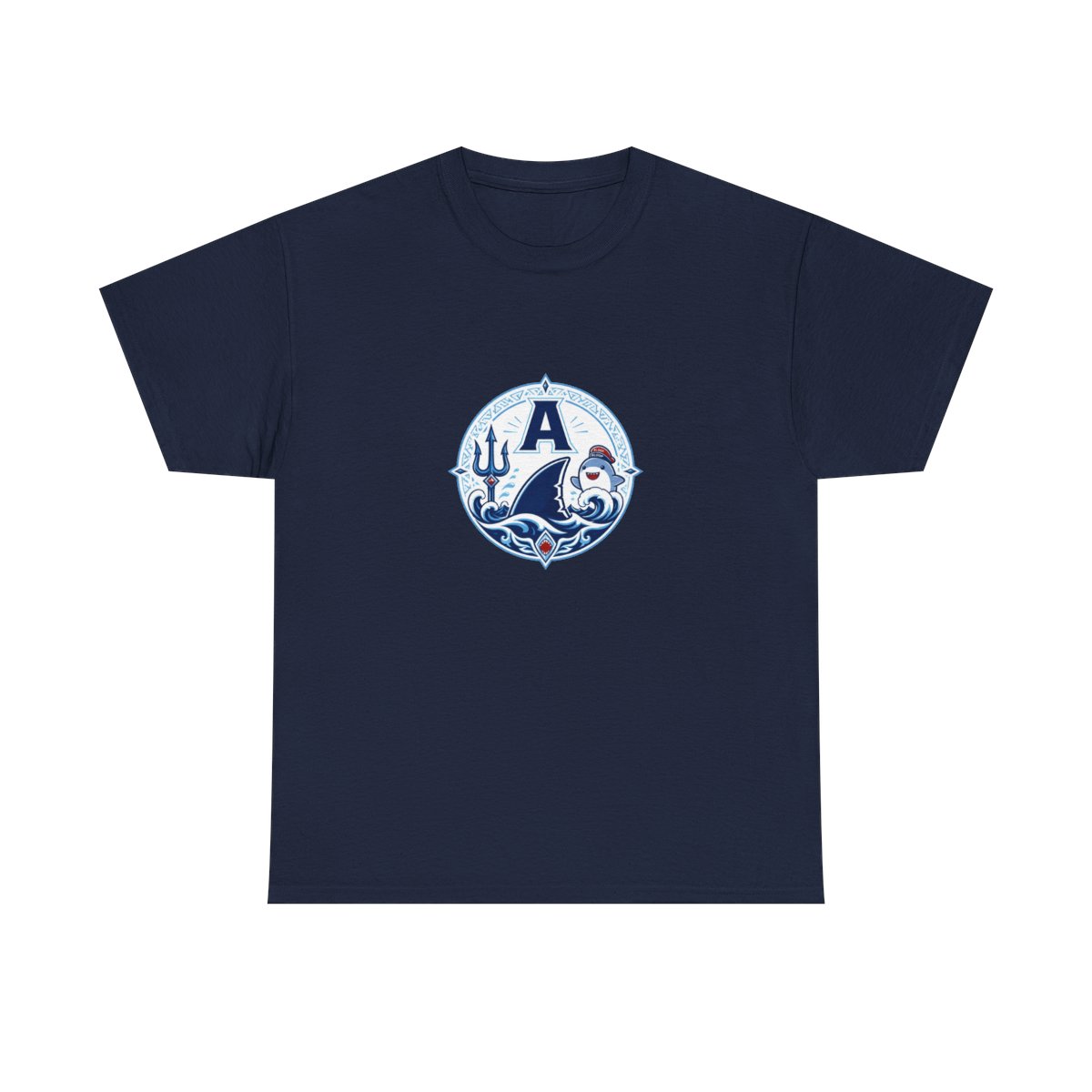 Gawr Gura & Hololive "Design 1" Unisex Tee - alternate angle 5, merchandise