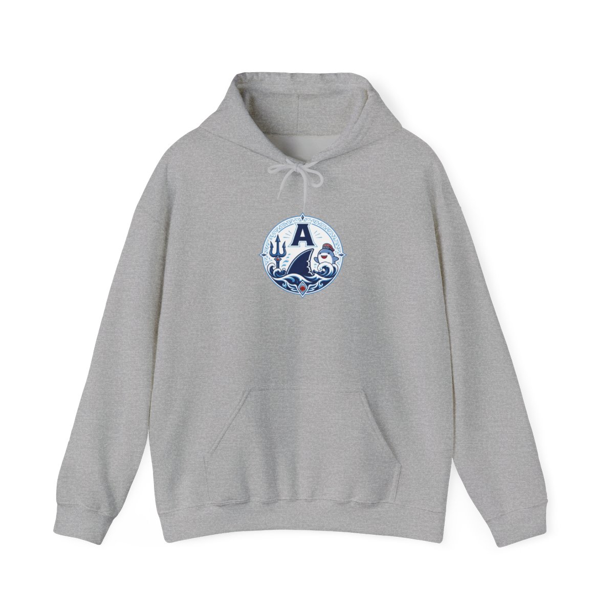 Gawr Gura & Hololive "Design 1" Hoodie - alternate angle 3, merchandise