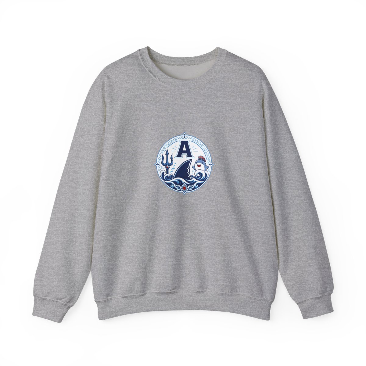 Gawr Gura & Hololive "Design 1" Crewneck - alternate angle 2, merchandise