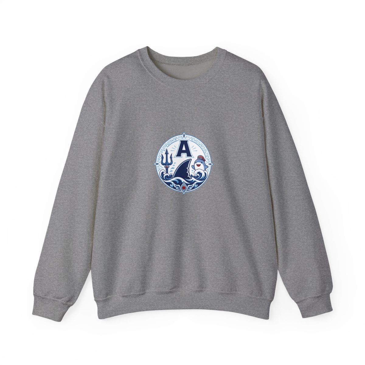 Gawr Gura & Hololive "Design 1" Crewneck - alternate angle 3, merchandise
