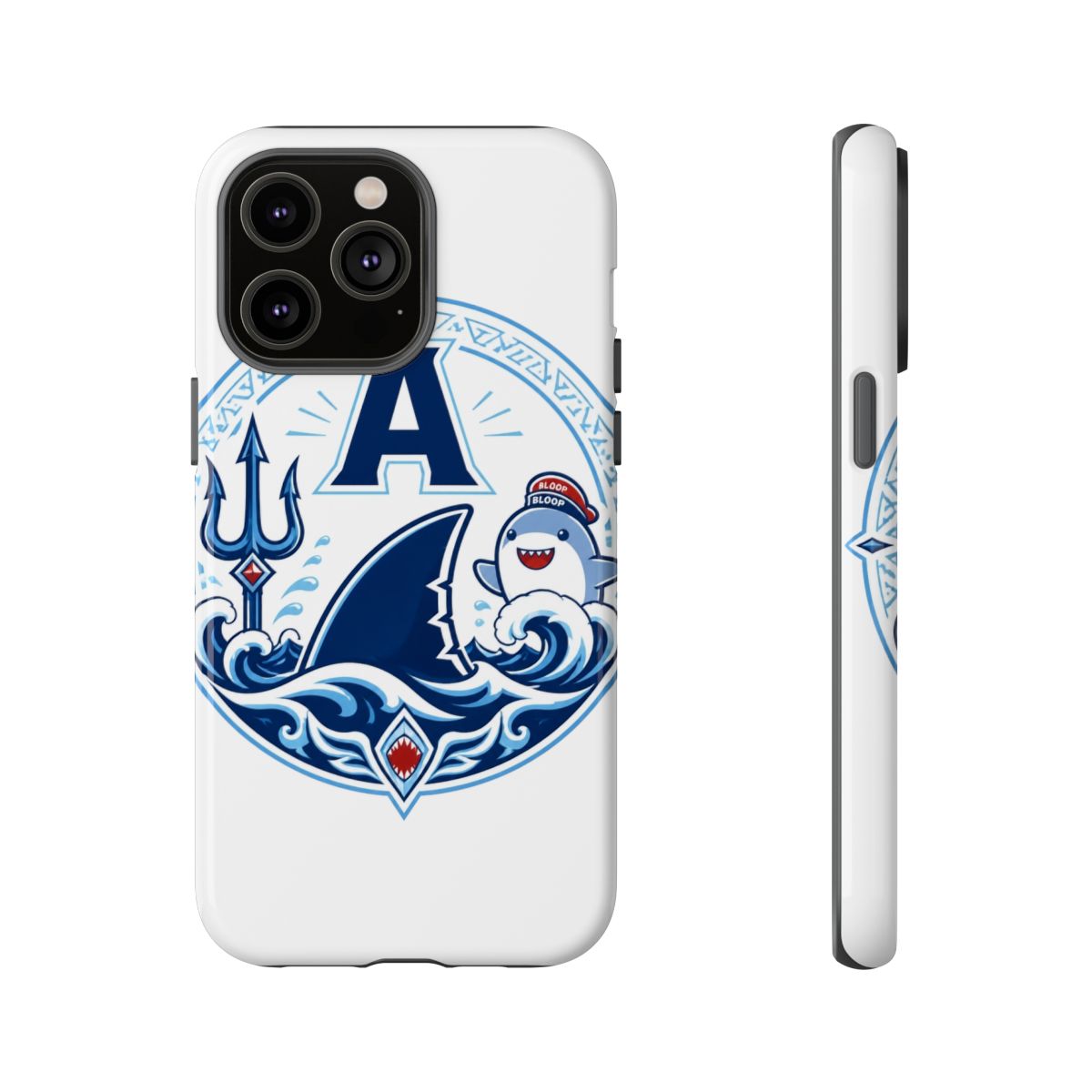 Gawr Gura & Hololive "Design 1" Phone Case - alternate angle 5, merchandise