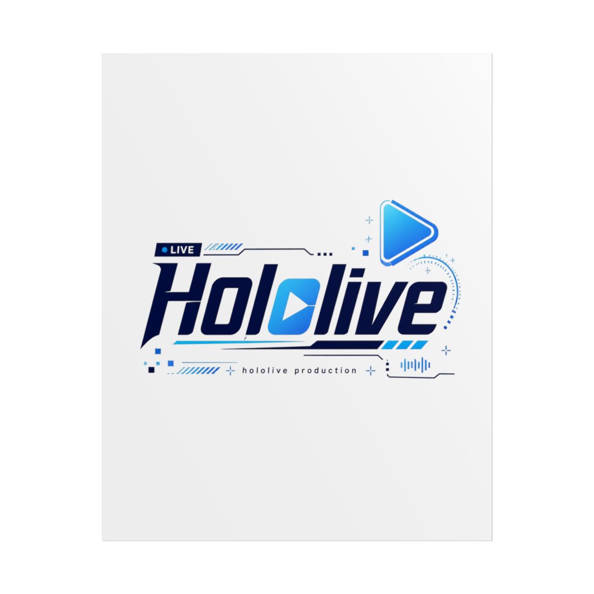Gawr Gura & Hololive "Hololive" Poster