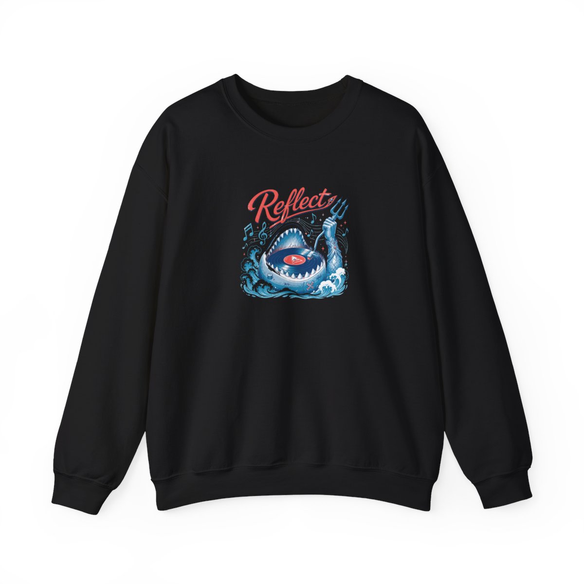 Gawr Gura & Hololive "Reflect" Crewneck