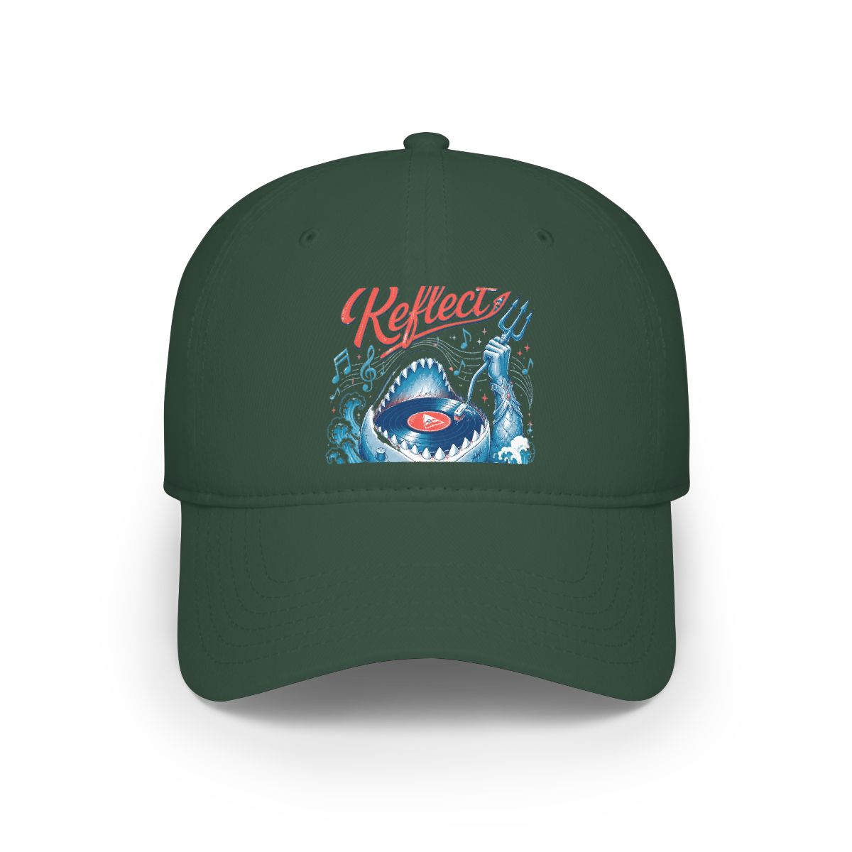 Gawr Gura & Hololive "Reflect" Hat - alternate angle 4, merchandise