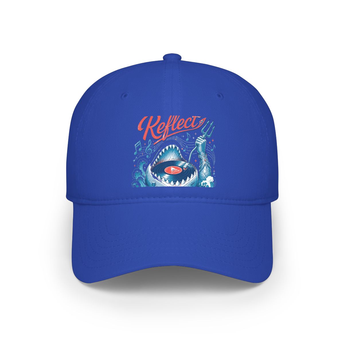 Gawr Gura & Hololive "Reflect" Hat - alternate angle 5, merchandise