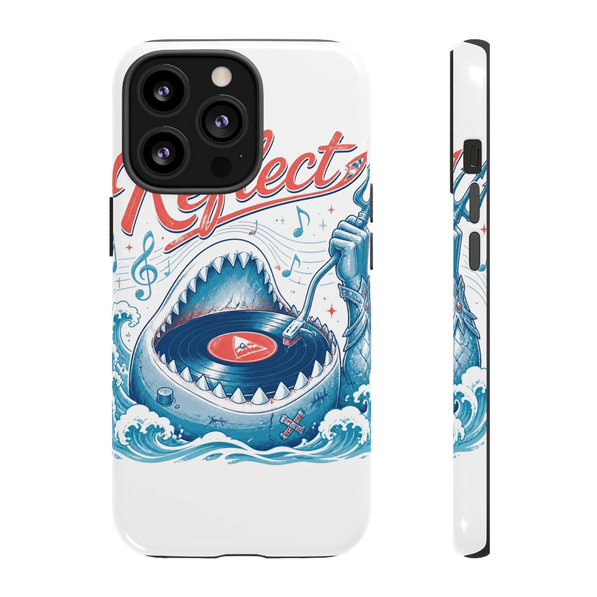 Gawr Gura & Hololive "Reflect" Phone Case - alternate angle 1, merchandise