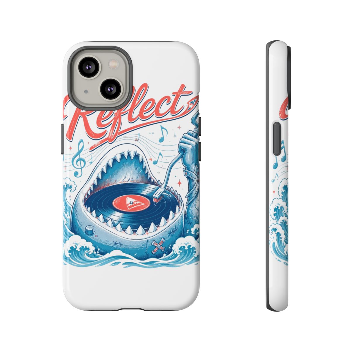 Gawr Gura & Hololive "Reflect" Phone Case - alternate angle 3, merchandise