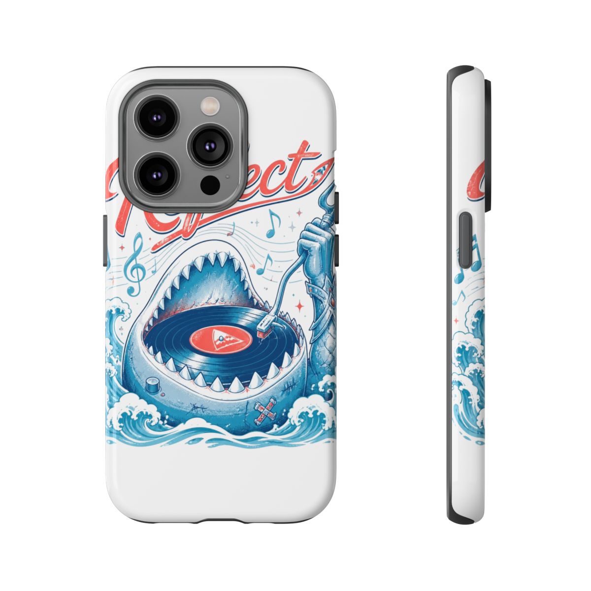 Gawr Gura & Hololive "Reflect" Phone Case - alternate angle 4, merchandise