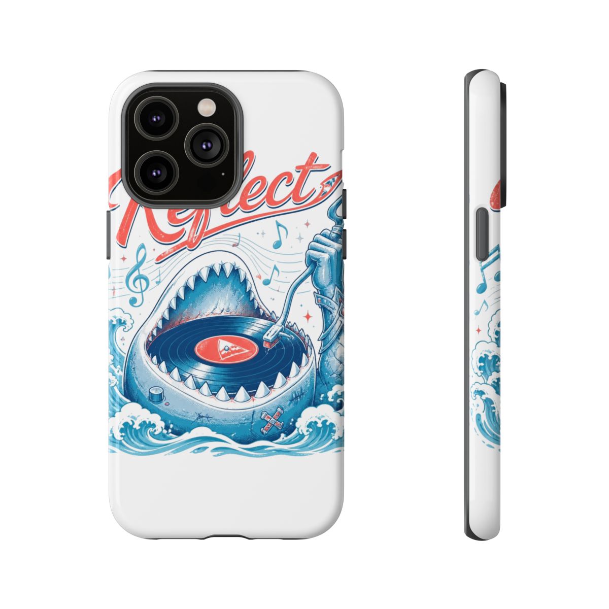 Gawr Gura & Hololive "Reflect" Phone Case - alternate angle 5, merchandise