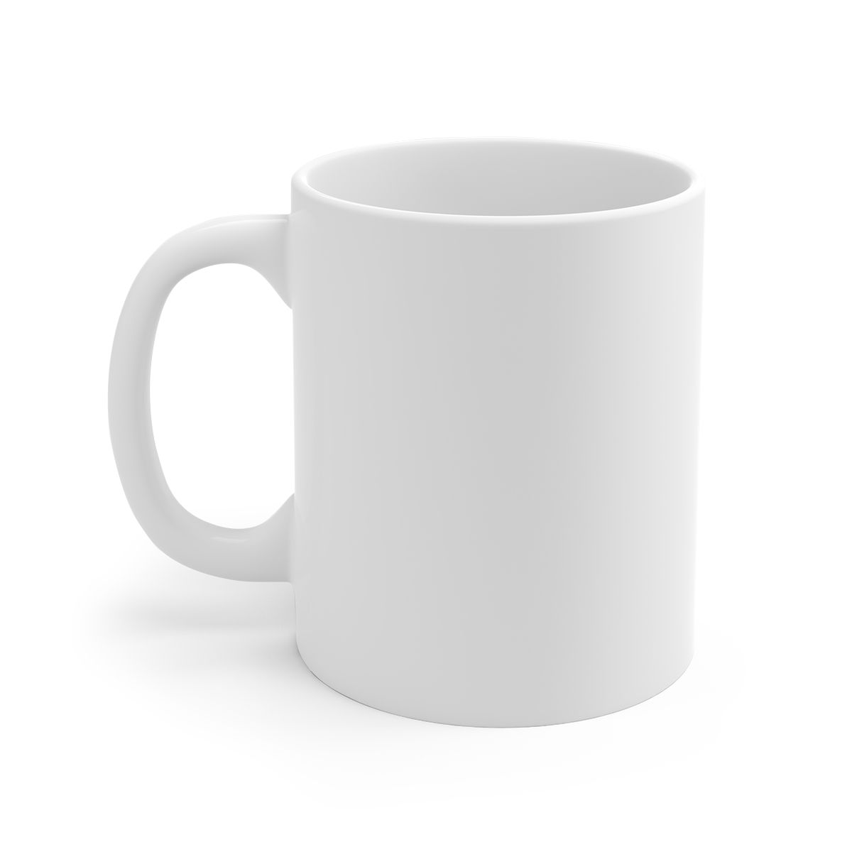 Gawr Gura & Hololive "Reflect" White Mug - alternate angle 2, merchandise