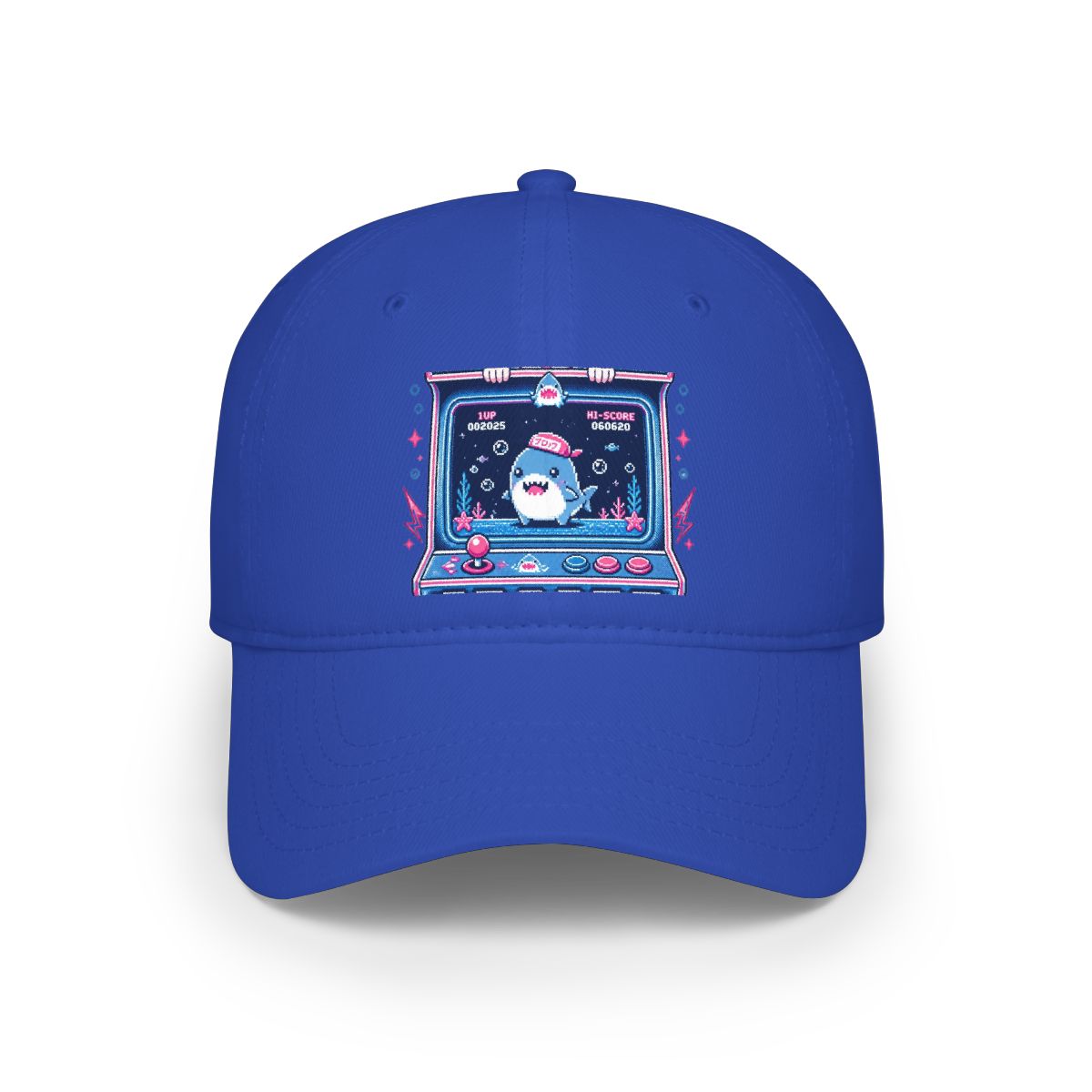 Gawr Gura & Hololive "Arcade Shark" Hat - alternate angle 5, merchandise