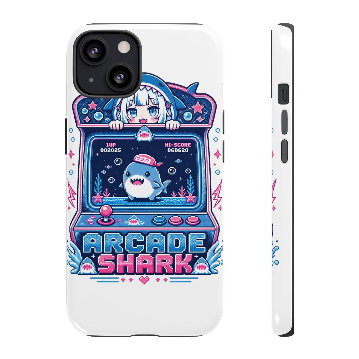 Gawr Gura & Hololive "Arcade Shark" Phone Case