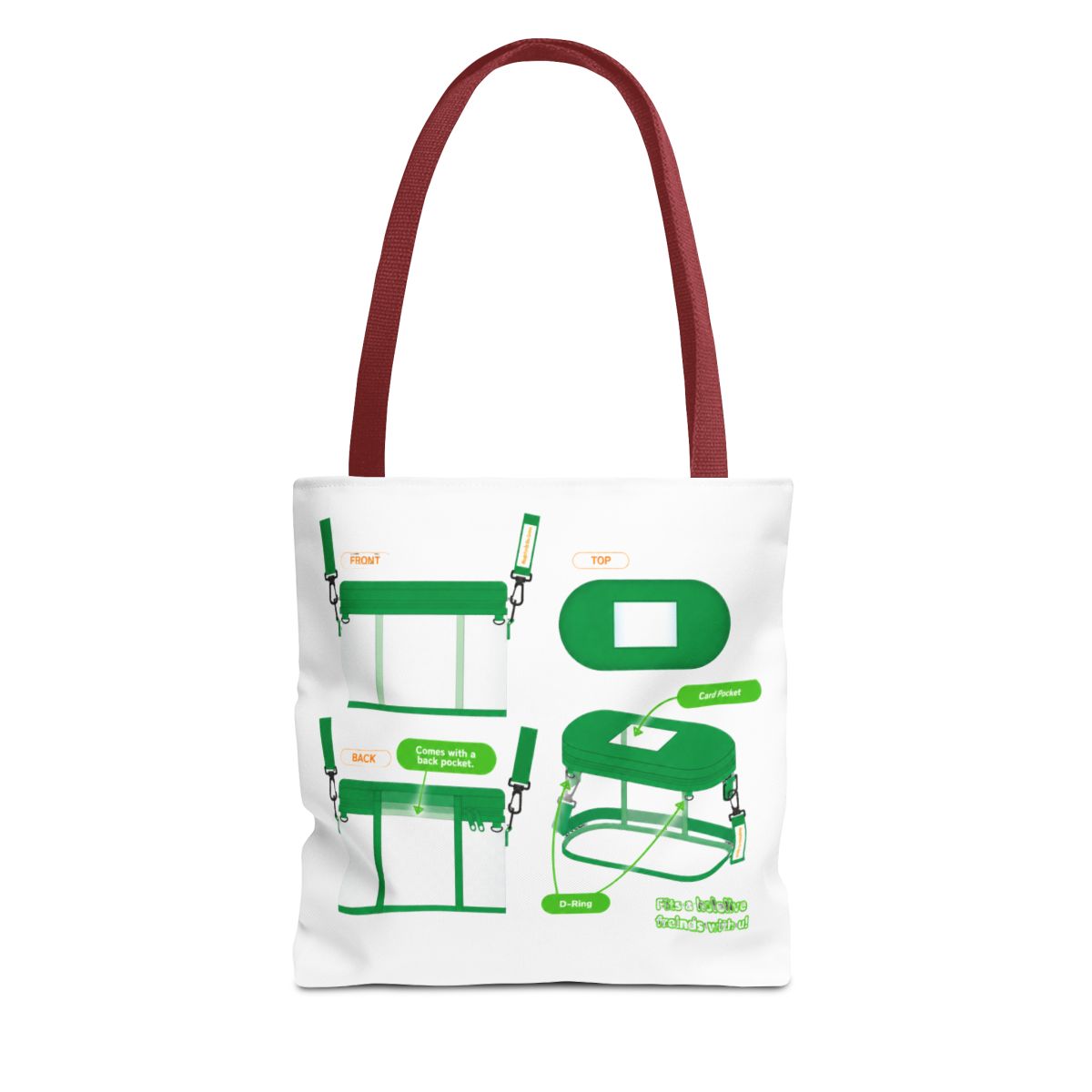 【Advanced shipping】Momosuzu Nene 1st Live "Rise Up * NENENENENENENENE Full Flourish" Concert Merch - Nenechi's Summer Vacation Bag - alternate angle 4, merchandise