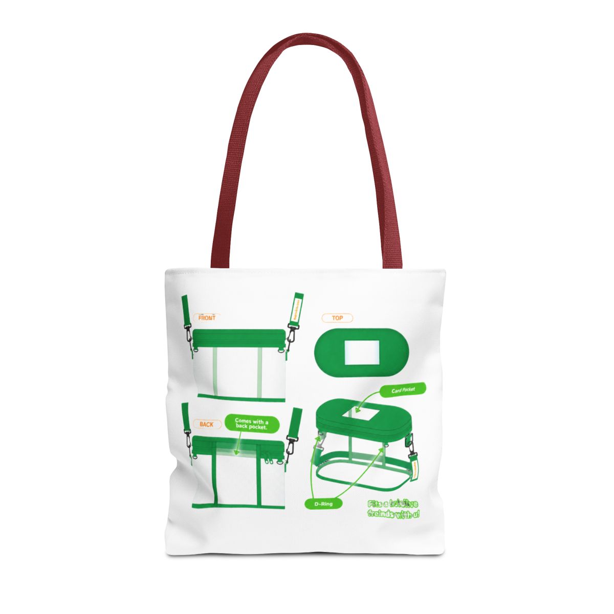 【Advanced shipping】Momosuzu Nene 1st Live "Rise Up * NENENENENENENENE Full Flourish" Concert Merch - Nenechi's Summer Vacation Bag - alternate angle 5, merchandise