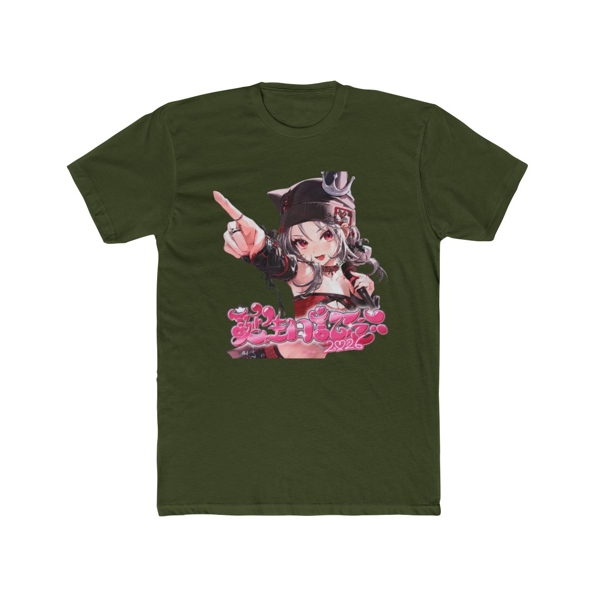 Hololive DEV_IS Kibayashi Riona Birthday Commemorative T Shirt | VTuber Fan Design | Gawr Gura & Hololive - alternate angle 5, merchandise