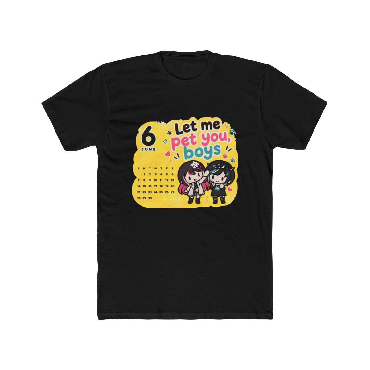 Hololive 'Pet Me Praise Me' Cute Anime T Shirt | VTuber Fan Design | Gawr Gura & Hololive - alternate angle 3, merchandise