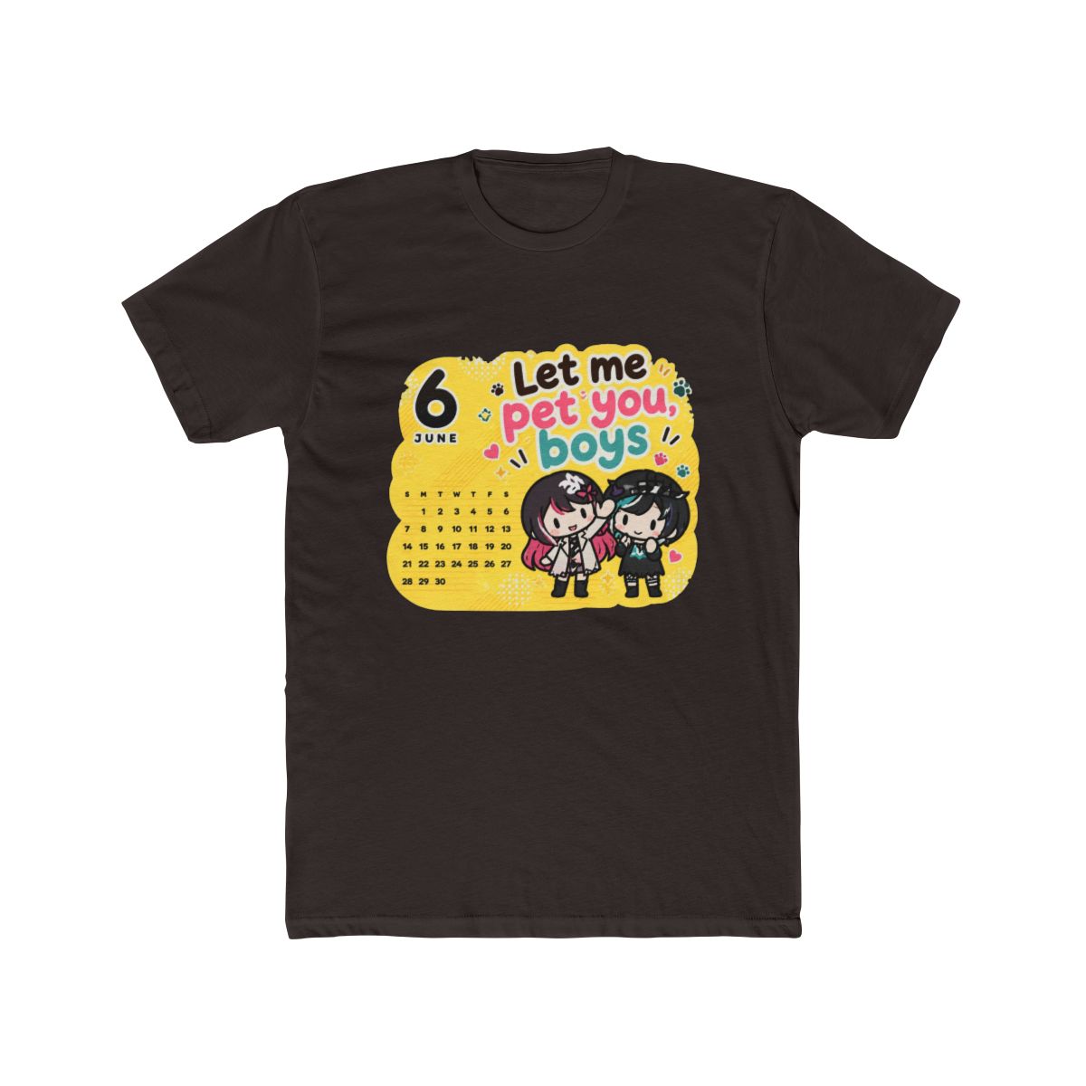 Hololive 'Pet Me Praise Me' Cute Anime T Shirt | VTuber Fan Design | Gawr Gura & Hololive - alternate angle 2, merchandise