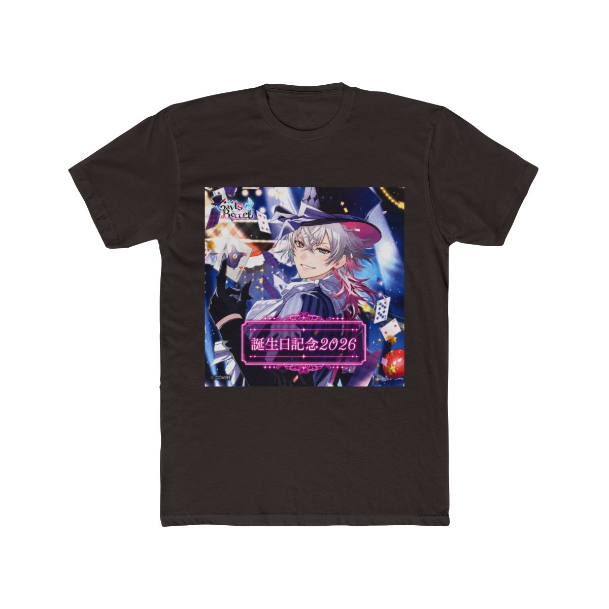 Gavis Bettel Birthday Holostars English T Shirt - VTuber Fan Gift | Gawr Gura & Hololive - alternate angle 2, merchandise