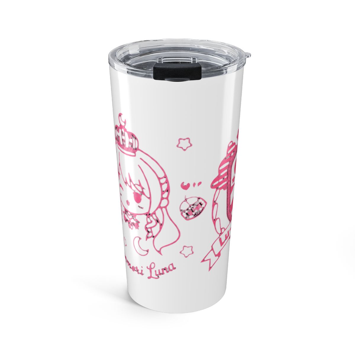 [20260524 - 20260629] "Himemori Luna New Outfit Celebration 2026" Metallic Tumbler | Gawr Gura & Hololive - alternate angle 1, merchandise
